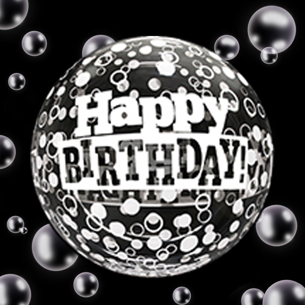 BURBUJA "HAPPY BIRTHDAY" (20")