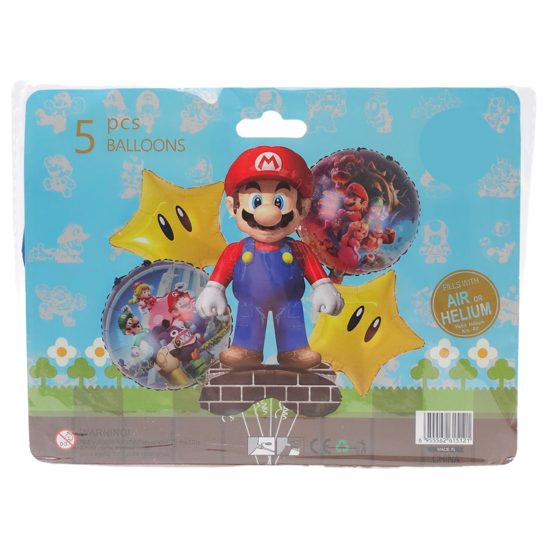 SET DE GLOBOS MARIO
