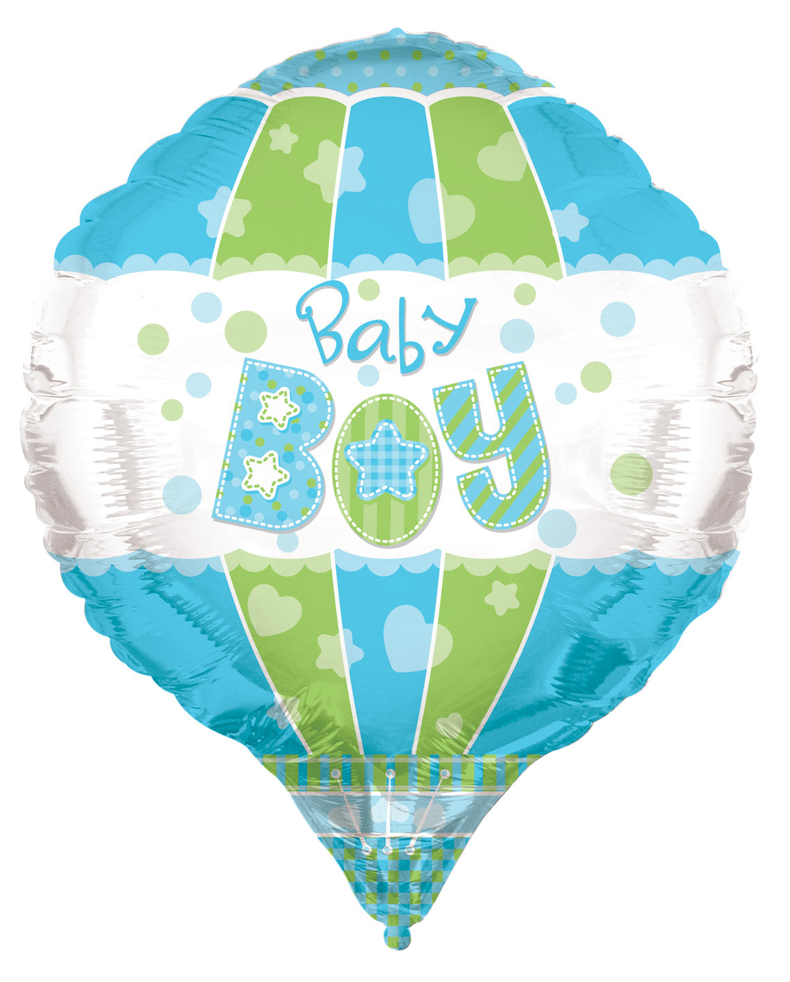 BABY BOY AEROSTATIC 3D BALLOON