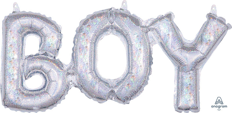 20" Airfill Boy Holographic
