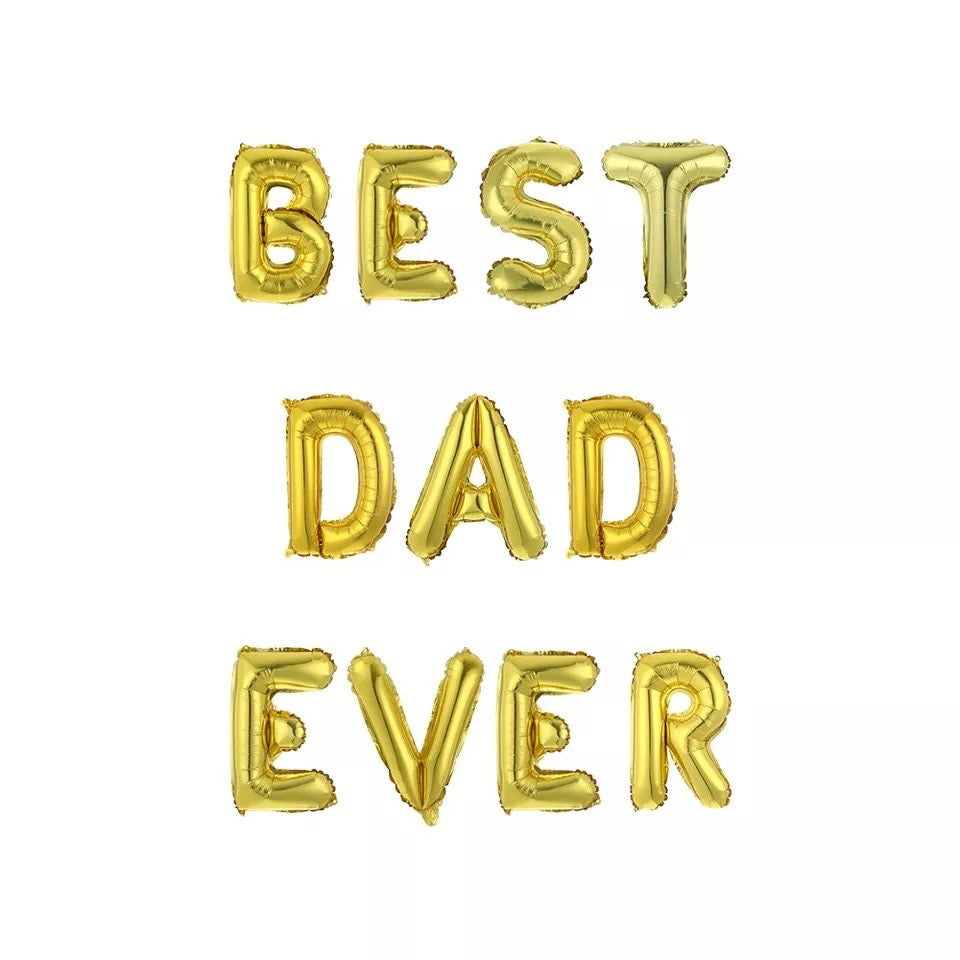Letrero Inflable Best Dad Ever
