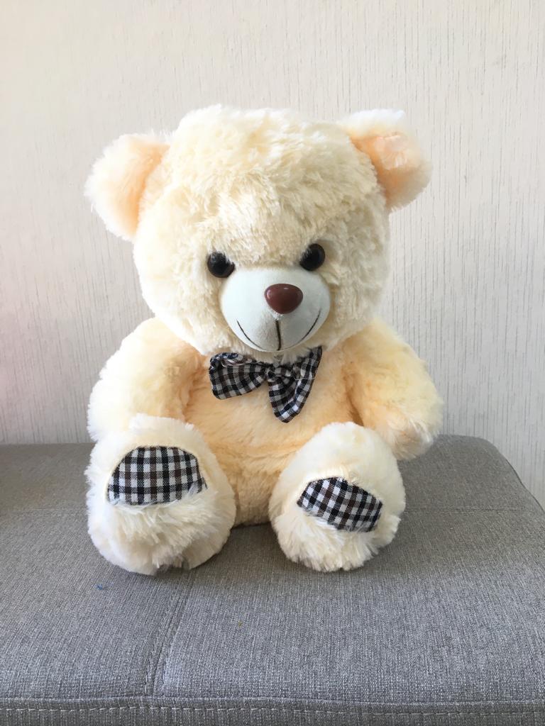Peluche 33cm Crema