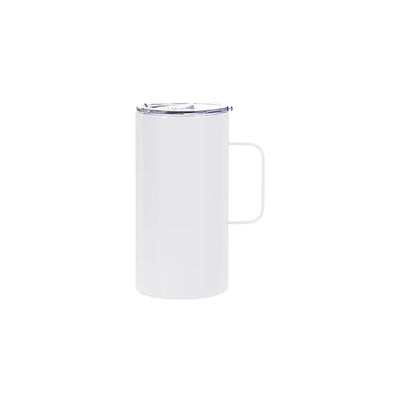 JARRA BLANCA ACERO 600ML