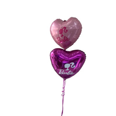 Corazones personalizados Barbie