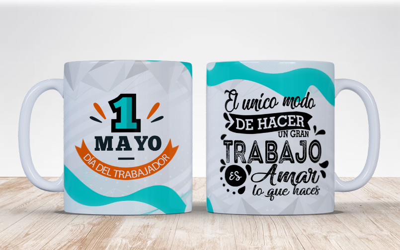 Taza 11oz Dia del trabajo