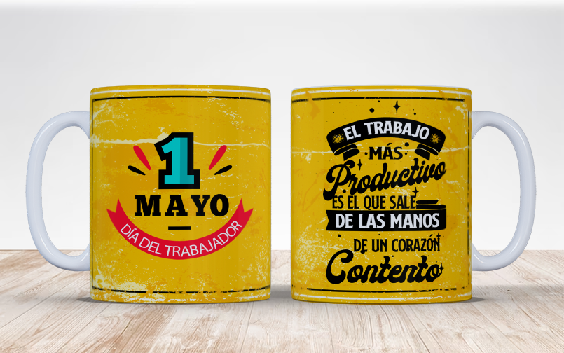 Taza 11oz Dia del trabajo