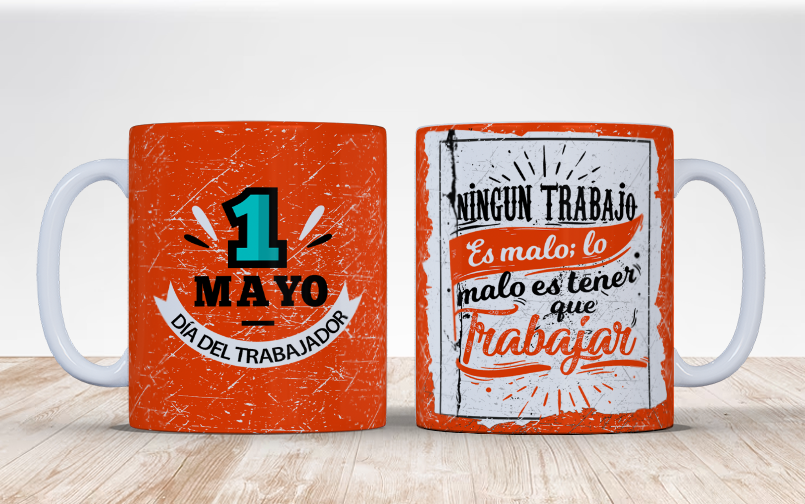 Taza 11oz Dia del trabajo