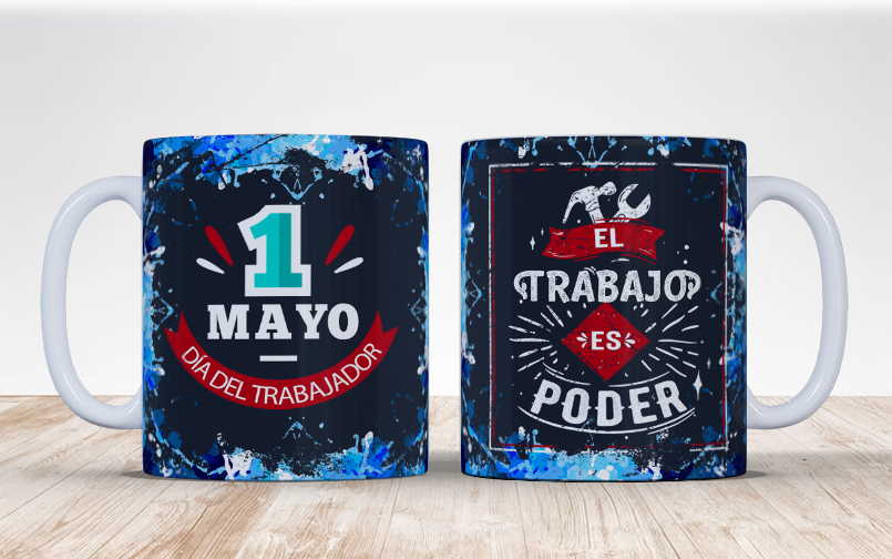 Taza 11oz Dia del trabajo