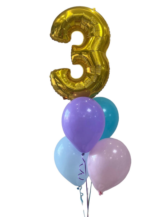 Bouquet número 3 con globos