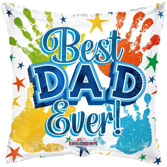 Metálico 18" Best Dad Ever