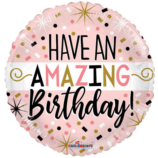 18" Have An Amazing Bday