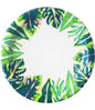 8 Platos Hoja Tropical unique