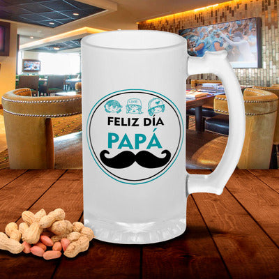 Jarra de Cerveza frozen the Happy Fathers Day