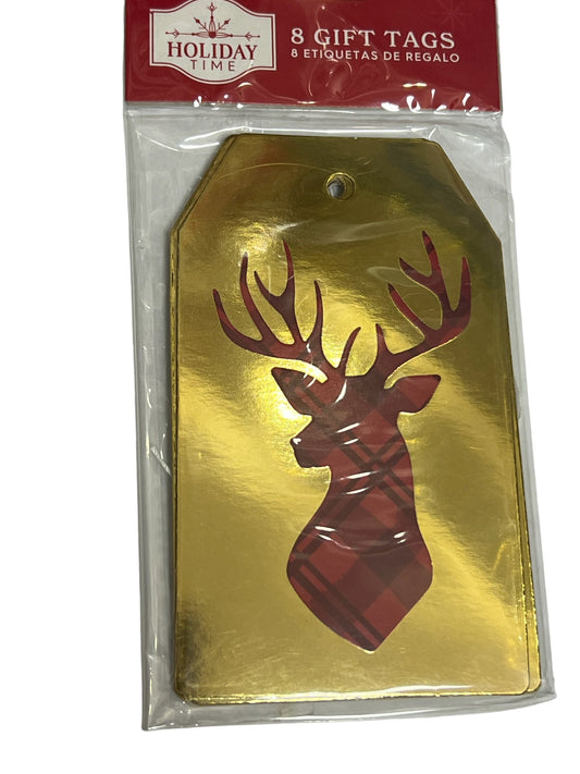 Paquete de Tag de reno para regalo