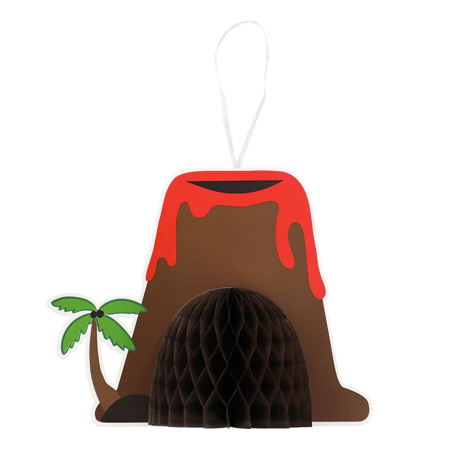 centro de mesa  estilo volcán