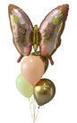 Arreglo de mariposa Rose Gold