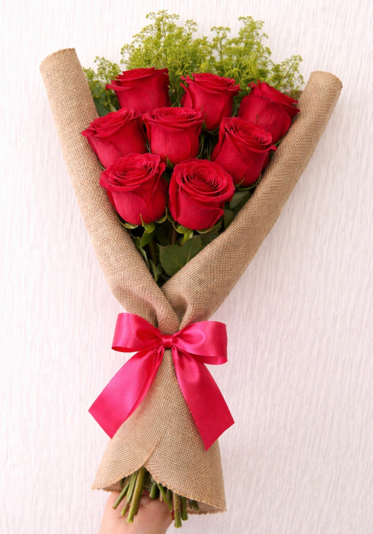 Ramo de 8 rosas