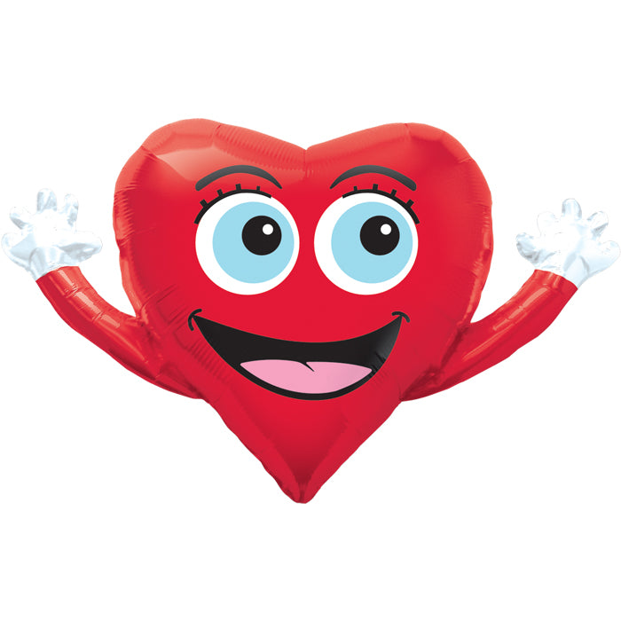 34" Corazón Happy Hands