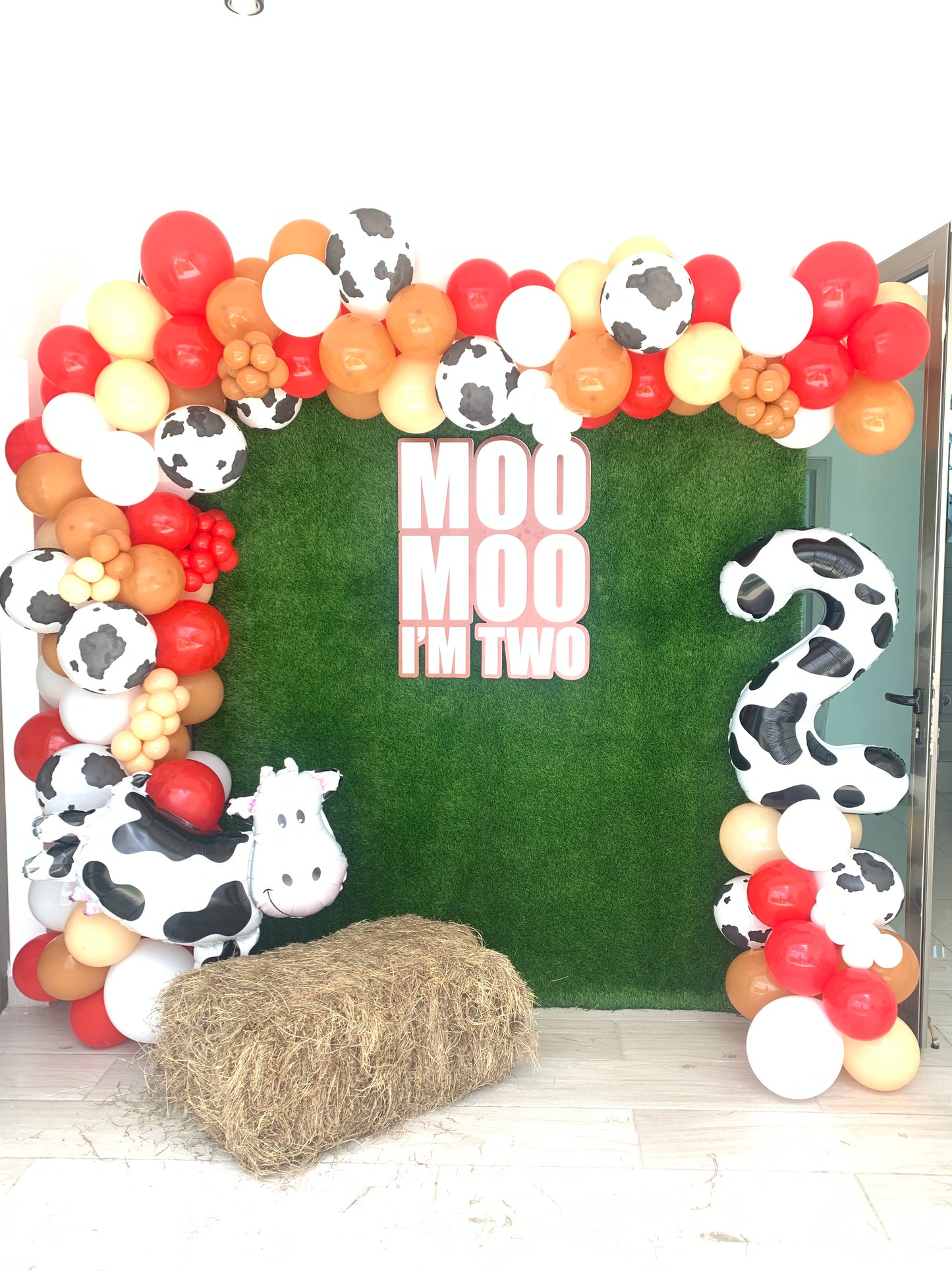 Decoración de la vaca