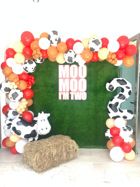 Decoración de la vaca