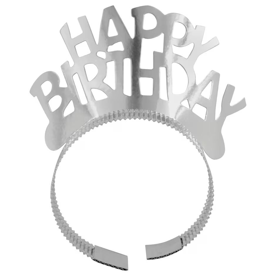 Set 6 cintillos Happy Birthday