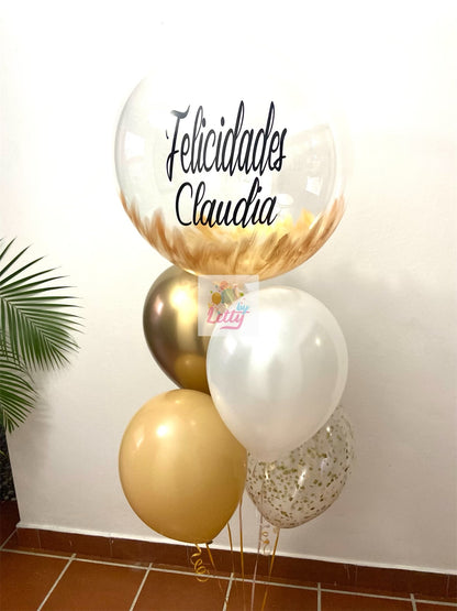 Burbuja 24” pintada personalizada