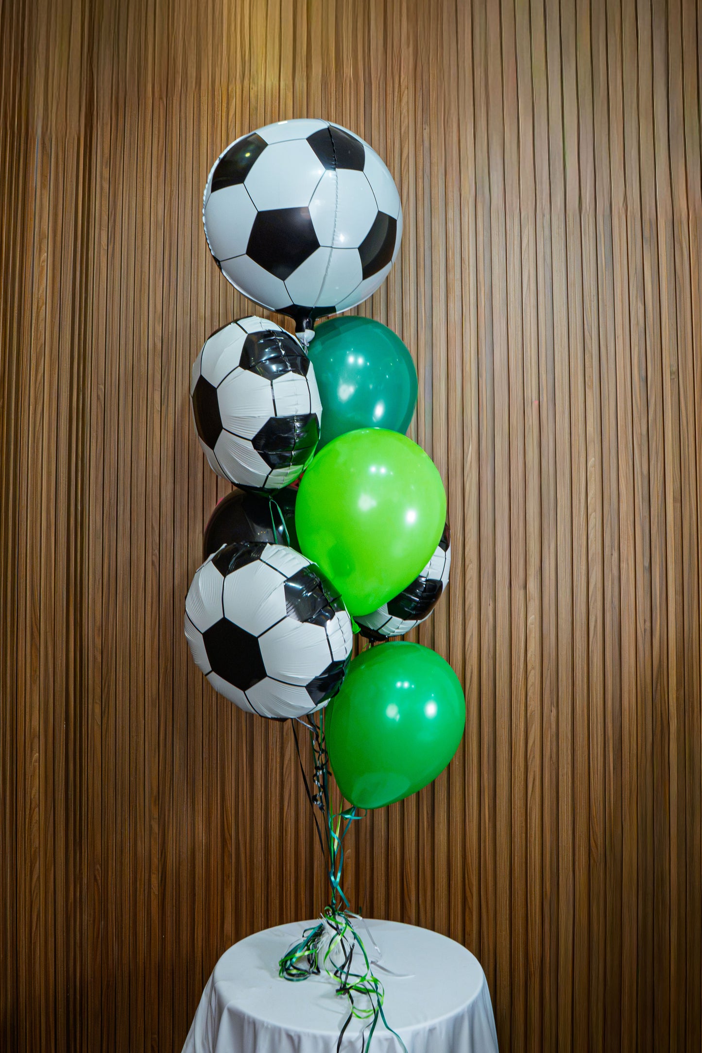 Set de globos mundial futbol