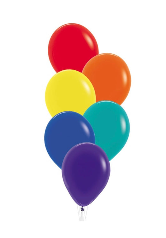 Bouquet solido latex 12"