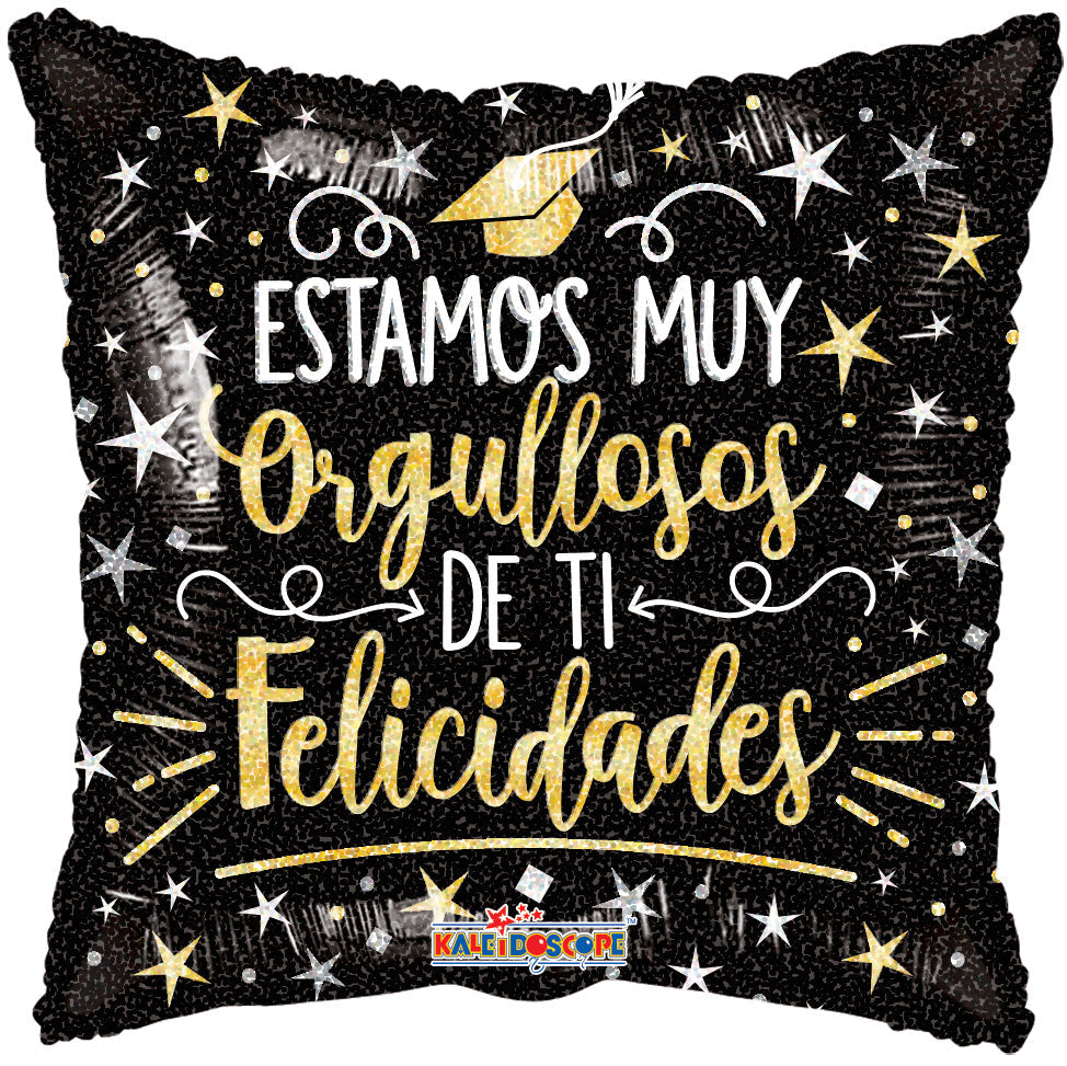 Estamos muy orgullosos de ti Grad