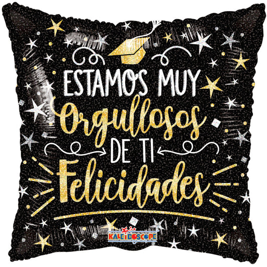 Estamos muy orgullosos de ti Grad