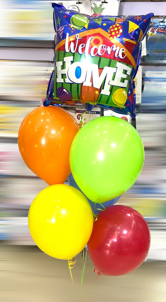 Arreglo globos Welcome Home
