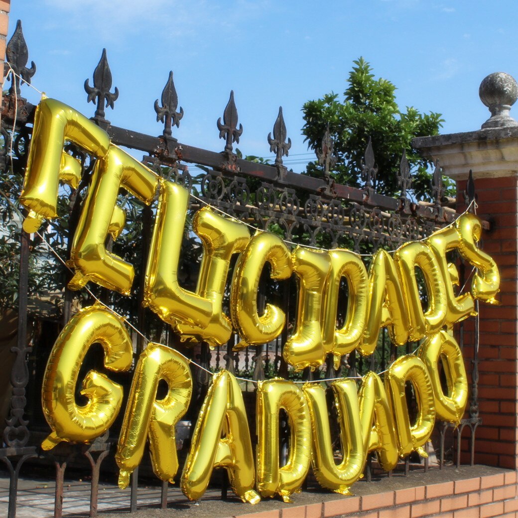 Letrero Felicidades Graduado
