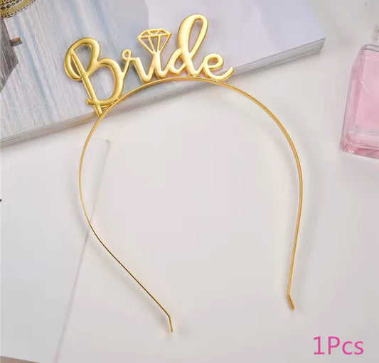 Cintillo Bride Dorado