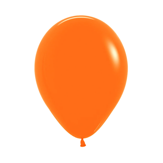 Latex 12" naranja biodegradable