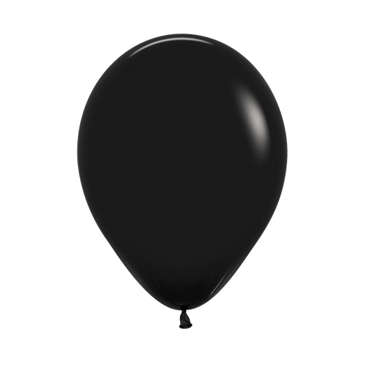 Latex 12" Negro biodegradable