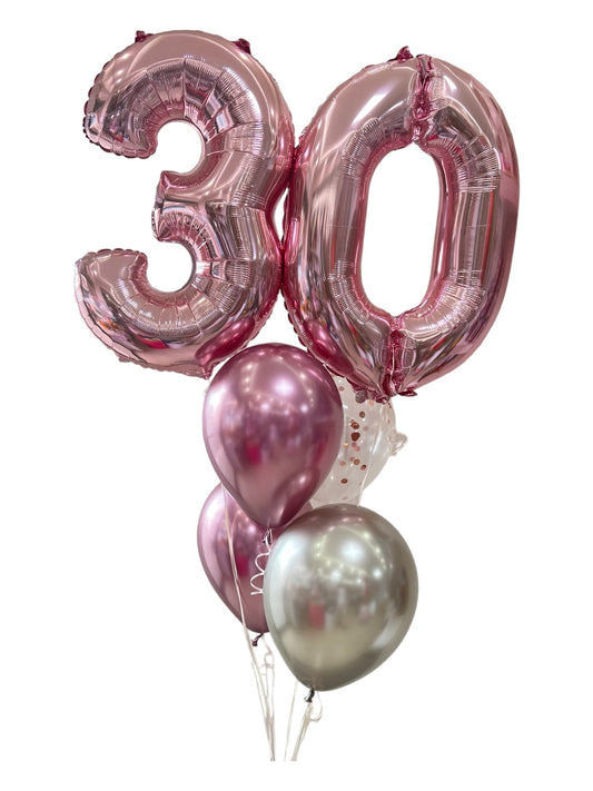 Arreglos número 30 rose gold