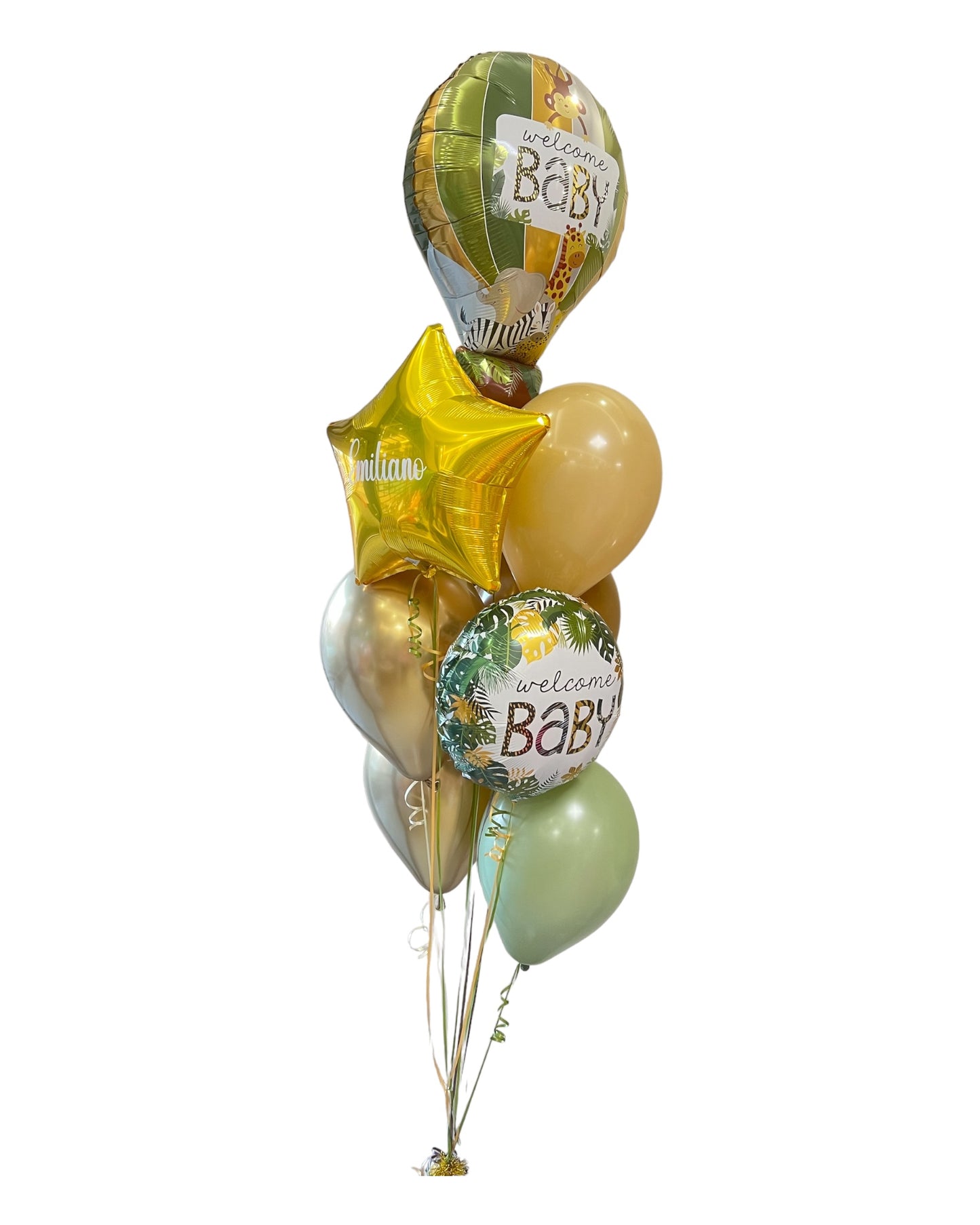 Bouquet Welcome Baby jungla