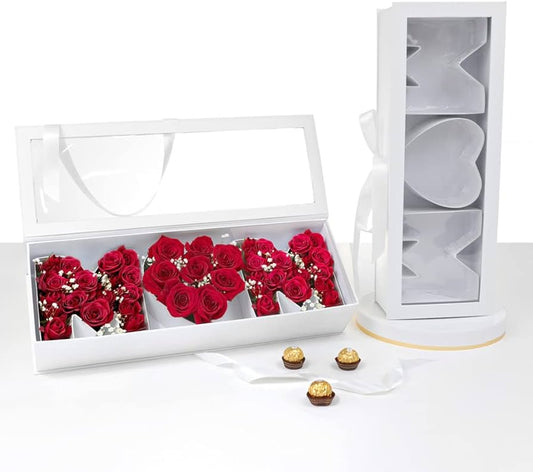 Caja MOM con rosas
