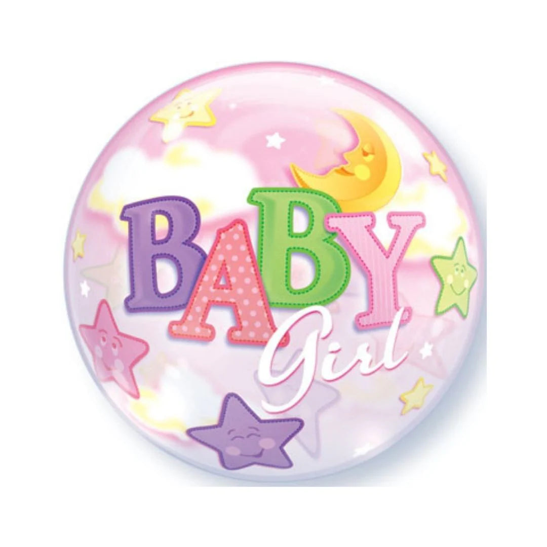 BABY GIRL METÁLICO 18"
