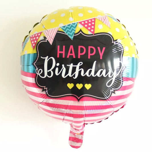 Metalico 18" Happy Birthday