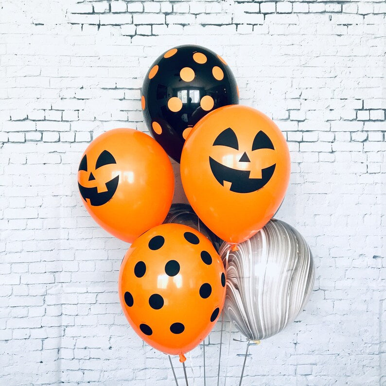 Bouquet de 6 globos Halloween