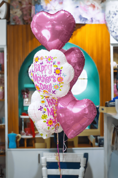 Bouquet de Globos Día de las Madres con Diseño Floral 💐🎈