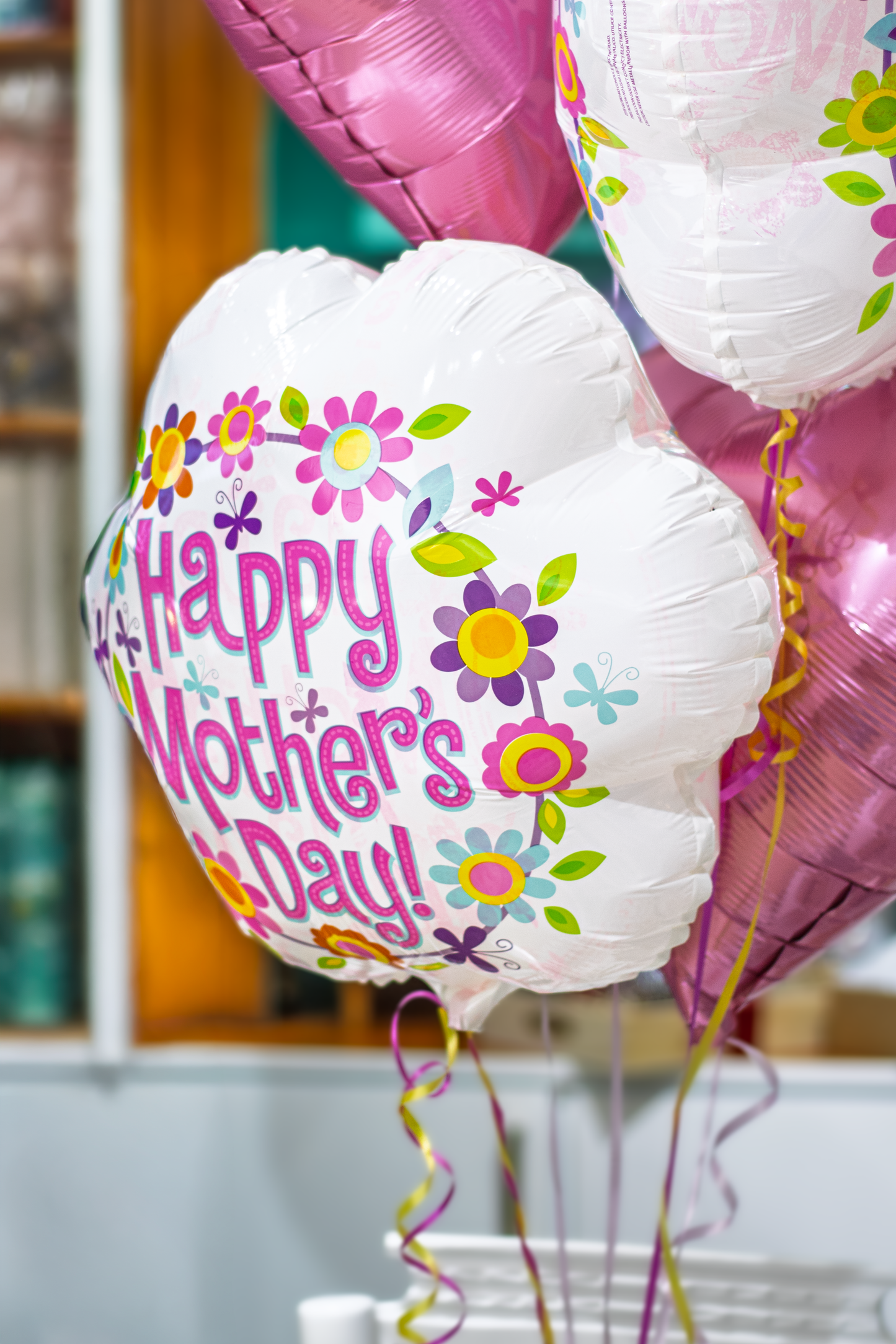 Bouquet de Globos Día de las Madres con Diseño Floral 💐🎈
