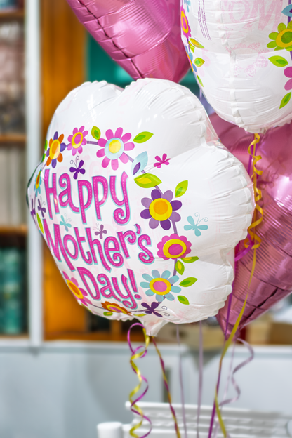 Bouquet de Globos Día de las Madres con Diseño Floral 💐🎈