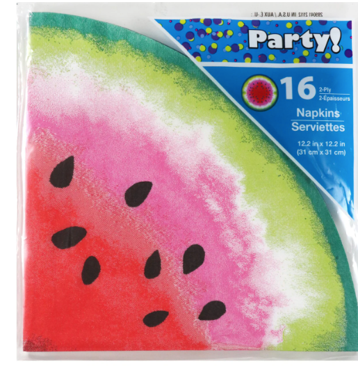 Servilletas Sandia