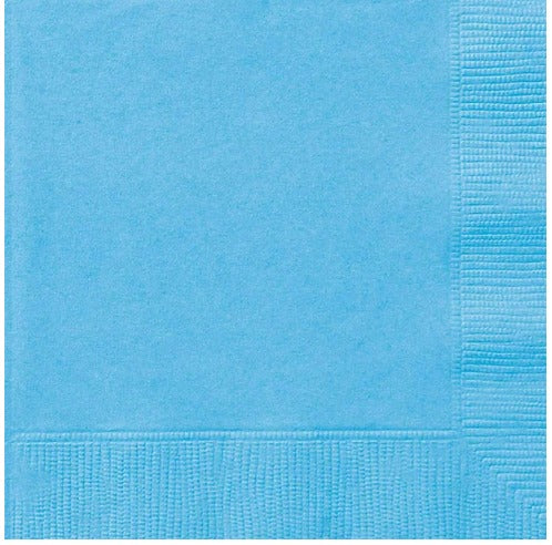 Servilletas azul clara