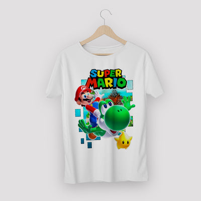 TSHIRT SUPER MARIO BROS
