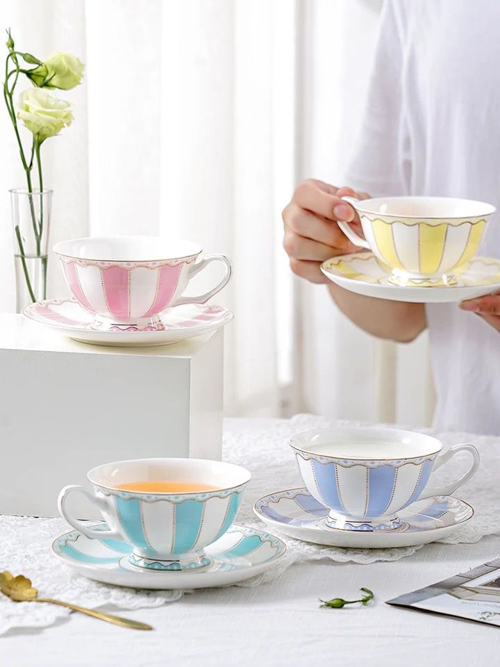 Taza para cafe colores pasteles