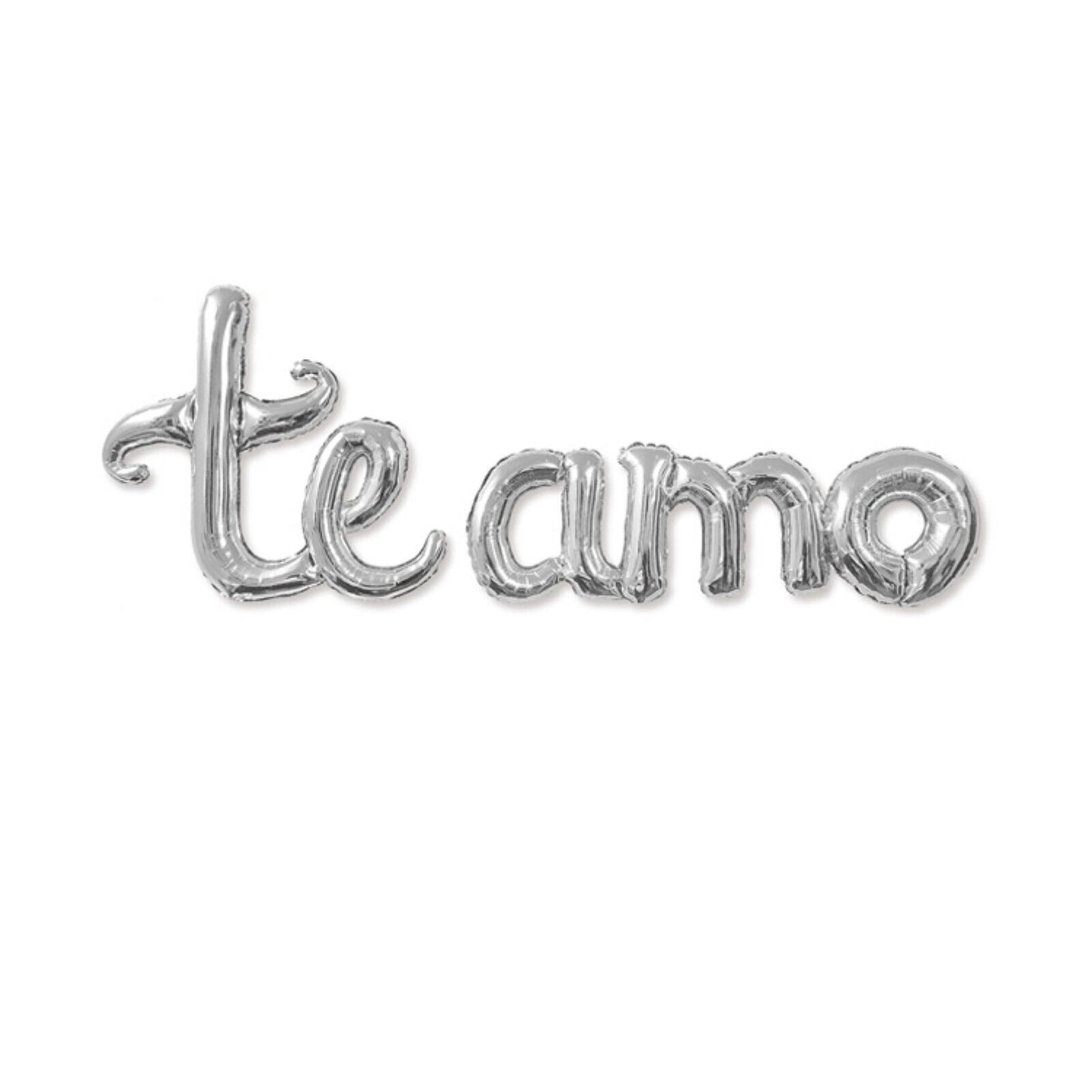 Letrero Inflable Te Amo Silver