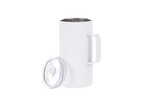 Vaso acero 20 oz con asa